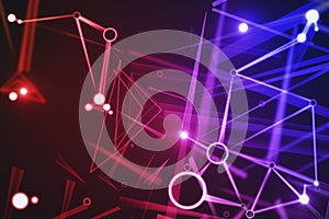 Red pattern background