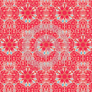 Red pattern background for decorating, wallpaper, fabric, fashion, backdrop, etc