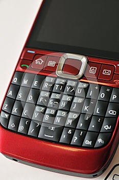 Red pda phone