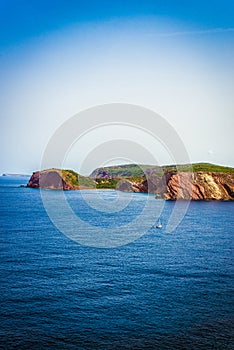 Red Peak and Iron Cape in Minorca, Spain photo
