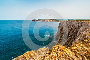 Red Peak and Iron Cape in Minorca, Spain photo