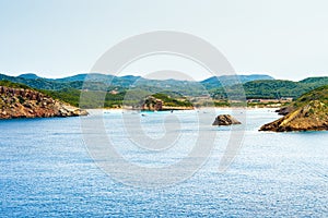 Red Peak and Iron Cape in Minorca, Spain photo