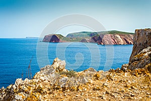 Red Peak and Iron Cape in Minorca, Spain photo