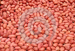 Red peanuts