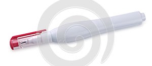 The red pen corrector on a white background