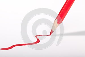 Red Pen draw red line