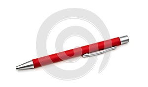Red pen isolated