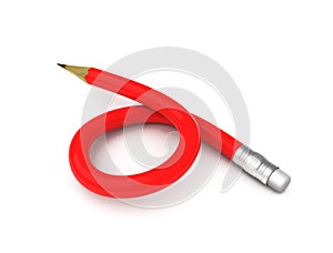 Red pensil photo