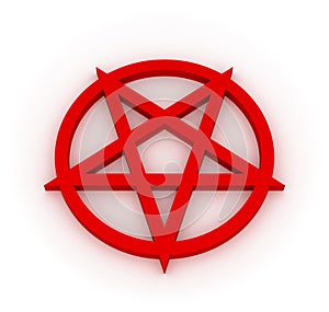 Red Pentagram photo