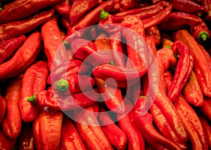 Red pepper Fresh and delicious organic fruits and vegetables