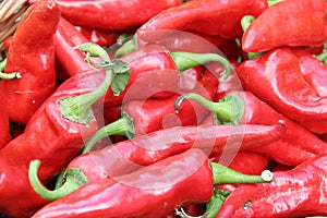 Red peppers