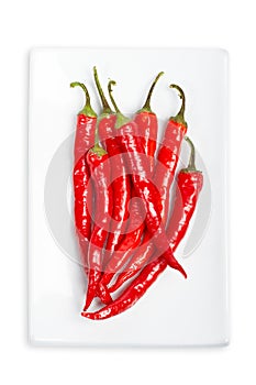 Red peppers