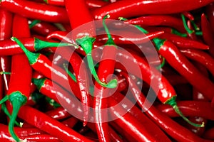 Red peppers background texture of red pepper, hot red pepper, red chili, seasoning paprika, fiery red pepper,