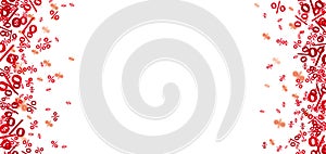 Red Percents Header Centre