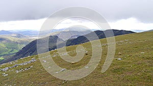 Red Pike to Yewbarrow ridge, Lake District