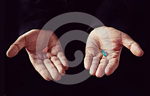 Red Pill Blue Pill concept