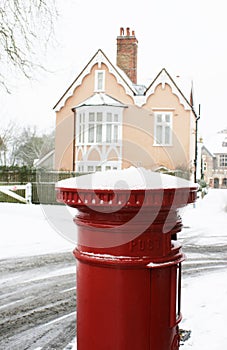 Red Pillar Box