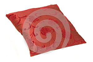 Red pillow