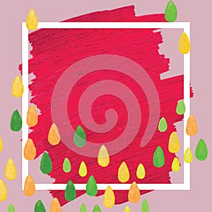 Red pink background design