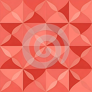 Red and Pink Geometric Pattern Background