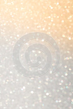 Red Pink gold glitter bokeh circle glow blurred and blur abstract. Glittering shimmer bright luxury.