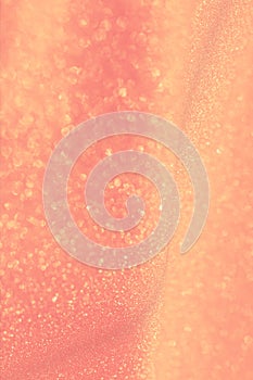 Red Pink gold glitter bokeh circle glow blurred and blur abstract. Glittering shimmer bright luxury.