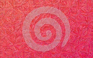Red and pink Textured Impasto background illustration.