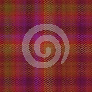 Red and pink warm checkered blanket