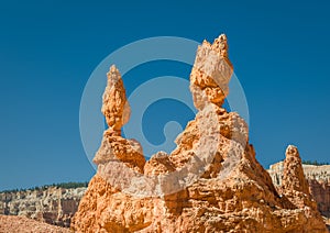 Red pinnacles (hoodoos) of Bryce Canyon, Utah, USA