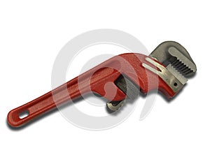 Red pipe wrench