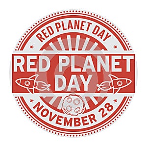 Red Planet Day, November 28