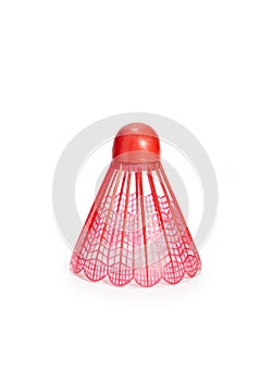 Red Plastic Badminton Ball (Shuttlecock)