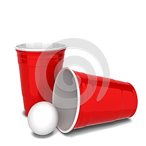 Red plastic cup