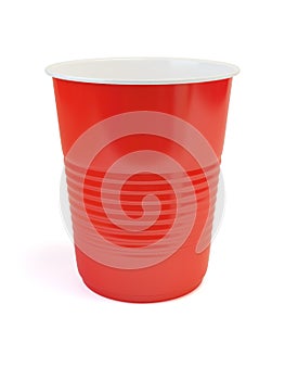 Red plastic cup