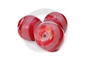 Red plums