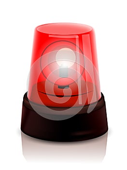 Red Police beacon