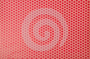 Red polka dot background