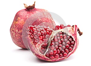 Red pomegranate fruit