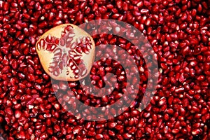 Red Pomegranate Seeds