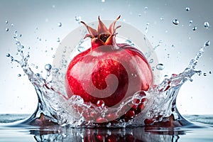 Pomegranate in water