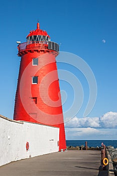 Red Poolbeg Lighthouse