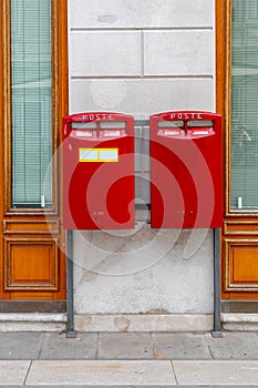 Red Post Boxes