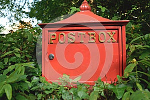 Red postbox