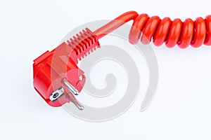 Red power cable