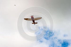 Red Propeller planes