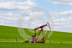 Red Pumpjack