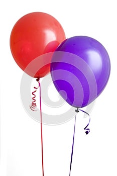 Red and Purple Balloon