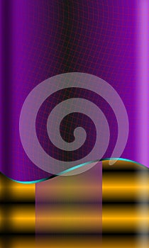Red Purple and gold abstract background.
