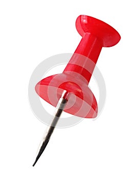 Red Push Pin