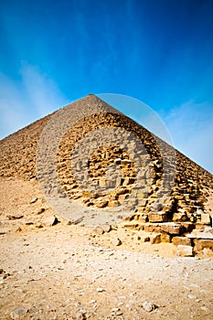 The Red Pyramid in Egypt